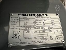 Toyota 7FBEST13 - TRIPLEX 4,7 m - 775 Stunden !!!!