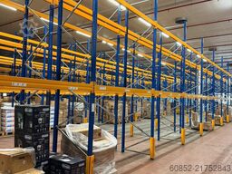 14 lfm Jungheinrich MPB Palettenregale H: 500cm, Fachlast: 2100 kg