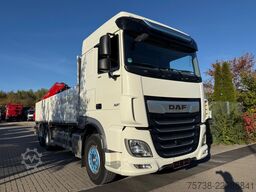 DAF XF 480 Pritsche+Kran Fassi F255+Funk/Lenkachse