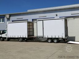 IVECO Daily  Durchladezug mit Anhänger Planenaufbau
