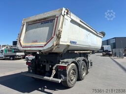 SCHMITZ CARGOBULL SKI 18 SL-7.2 SR 28m3 el. Verdeck Liftachse