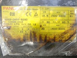 Fanuc A06B-0858-B290 AC Spindle Motor SN:C00ZK1810