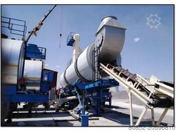 Polygonmach mobile 160tph drum mix asphalt plant