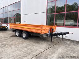 Obermaier 14 14,2 t Tandemkipper- Tieflader