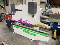 LVD PPEB 100 ton x 2500 mm + 1000 mm CNC