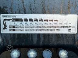 MAN TGS 32.440*Platform 7,20m * HIAB 322 E - 7 HIPRO