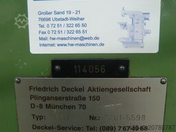 Deckel FP3 Aktiv