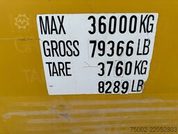 Welfit Oddy 20FT ISO / 25.010L / 1-COMP  / T11 / 22K2 /  AD...