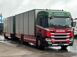 SCANIA P410 4x2LL HFR 1.Stock Viehzug/NAVI/KLIMA/ALU