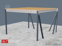5x5m Lagerbühne , Belastung : 500kg/qm Unterkante: 3m ,ca. 25qm , Systembühne