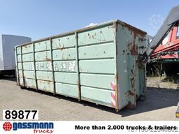  Abrollcontainer mit Flügeltüren ca. 40m³