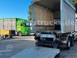 DAF CF 250 VDL-Abrollkipper mit Planenaufbau und LBW