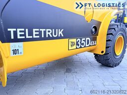 JCB TLT 35D 4X4 CABIN POSITIONER NEW TIRES