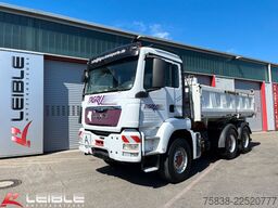 Autocamion basculant tridirecțional MAN TGS 26.440BL*6x4*Meiller*Kipper*Bordmatik*