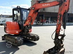 KUBOTA KX 121-3, 3.980 kg, SW, Grabenräumer, 3 Löffel