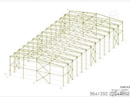 Ruiz Construcciones Metálicas ESTRUCTURA METALICA NAVE GALVANIZADA
