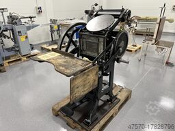 Emil Kahle Letterpress Machine Platen