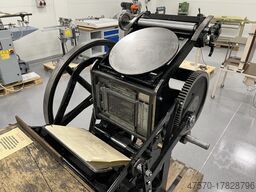 Emil Kahle Letterpress Machine Platen