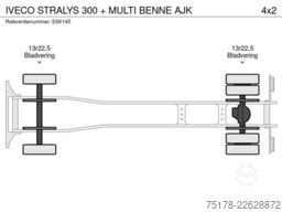IVECO STRALYS 300 + MULTI BENNE AJK
