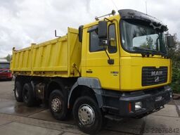 MAN 35.414 8X4 MEILLERKIPPER,MANUAL FEULPOMP,INTARDER