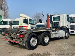 DAF CF 440 Euro 6, 6x2 , Hook,  Moving axel, Lift axel