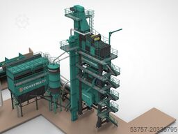 Constmach Asphalt Plant Stationary Asphalt Plant / Mixing Plant