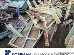 Svedala Steel Apron Conveyor with Hopper