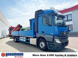 Mercedes-Benz Actros 1836 L 4x2, Glastransporter, Heckkran