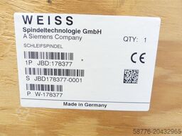 Weiss 178377 Schleifspindel 21kw / 7000 U/min = 0001    !