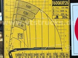MERCEDES-BENZ Actros MP3 2650 6x4 Fassi F600