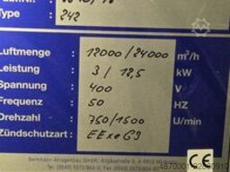 BERKMANN Industrie-Lackieranlage / Sprit 2870/98 (gemäss Typenschild)