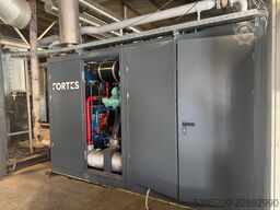 Fortes CHP unit 140 kW el Hyundai GV222Ti / Nidec Leroy Somer LSA