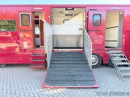 SCANIA P320 EHC Aufbau 6-7 Pferde Wohnung