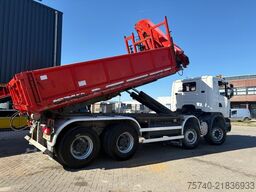 Scania G 420 + HMF 1723 K2 + 8X4 + HOOKSYSTEM + SPRING...