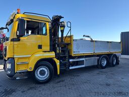MAN TGS 26.400 + PALFINGER 16001 + TIPPER + 6X2 STE...