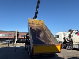 MAN TGS 26.400 + PALFINGER 16001 + TIPPER + 6X2 STE...