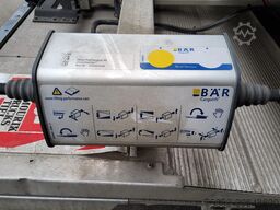 BAR BAR ONDERSCHUIF LAADKLEP 1500 KG. MET ROLSTOPS