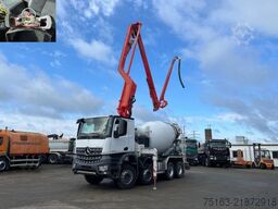 MERCEDES-BENZ Arocs 3243 8x4 Pumi Putzmeister deutsch top