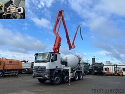 MERCEDES-BENZ Arocs 3243 8x4 Pumi Putzmeister deutsch top