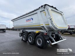 Schmitz Cargobull Semitrailer Tipper Steel half pipe body 29m³