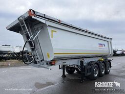 Schmitz Cargobull Semitrailer Tipper Steel half pipe body 29m³