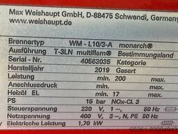 Weishaupt WM-G10/2-A /// 630 kw Weishaupt WM-G10 /// 630kw