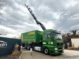 MAN TGS 26.480 Kran 25m, Wechselpritsche , Container