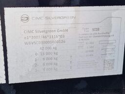 CIMC SILVERGREEN Contailer chassis 3 axle - 1x 20FT/2x 20FT/1x 4...
