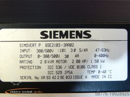 Siemens 6SE2103-3AA02 SIMOVERT P