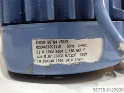 Jahns ARH-0-GM76C002-PPH-R2-400-LG600 Motor mit Stöber C002F0175D63K4 Getriebe