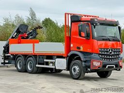 MERCEDES-BENZ AROCS 2643 *HIAB X-HIDUO 188 ES-5/FUNK * 6x4
