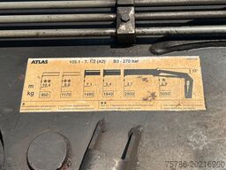 MERCEDES-BENZ Atego 1828 BB 4x4/ DPF/ AC/ Meiller/ Atlas 105.1