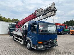 MERCEDES-BENZ 815 Dachdeckerkran Böcker 32 Meter + Seilwinde