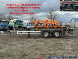 Wecon AWZ 218 BDF Tandem mit Aufnahme für Stapler